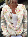 Rosalba | Pink Floral Cardigan