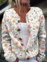 Silvia | Watercolour Floral Cardigan