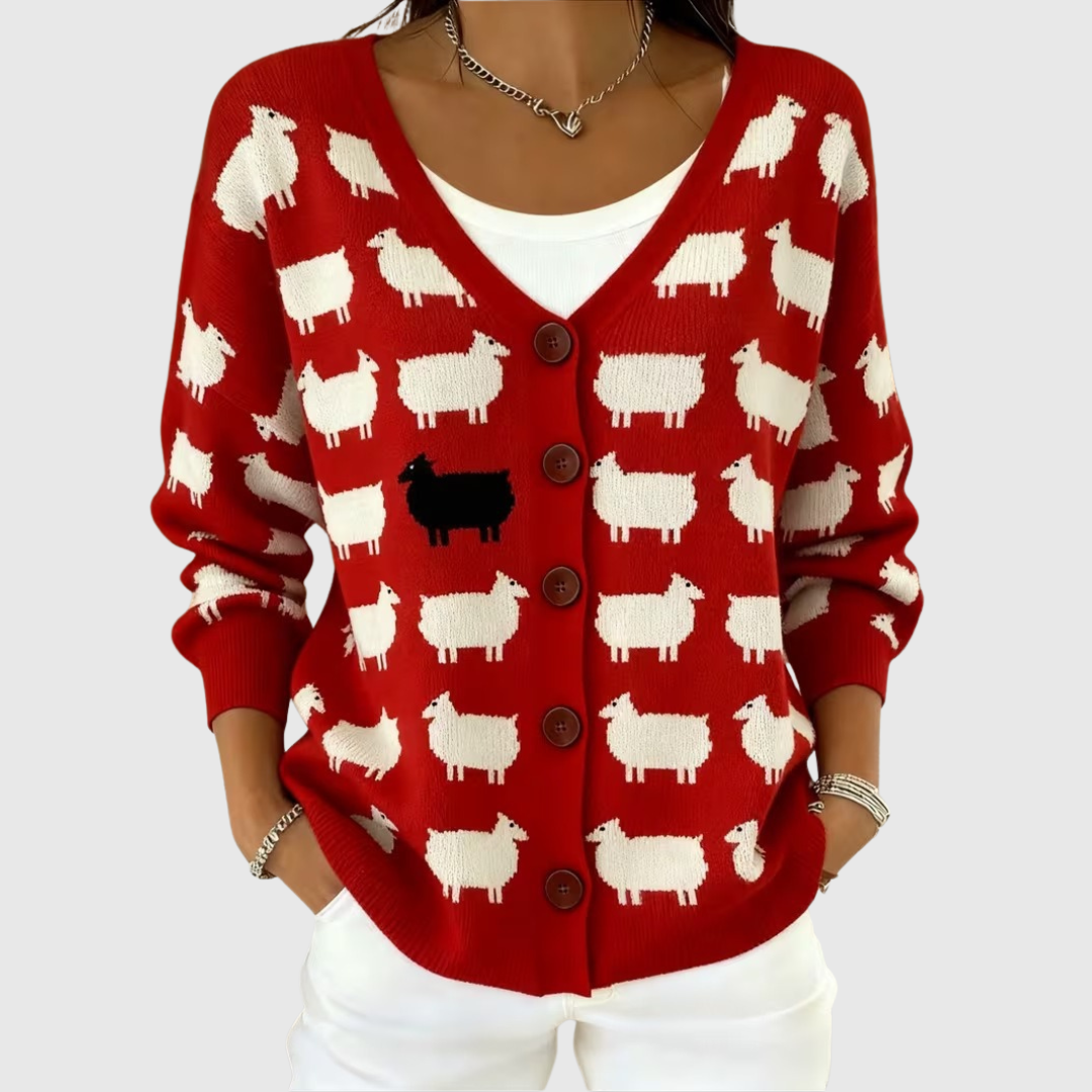 Renata | Button-Up Knit Jacket