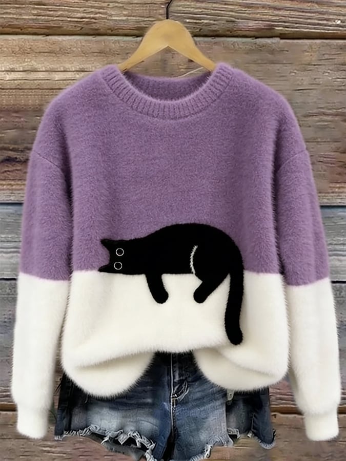 Jitka | Hřejivý oversized svetr