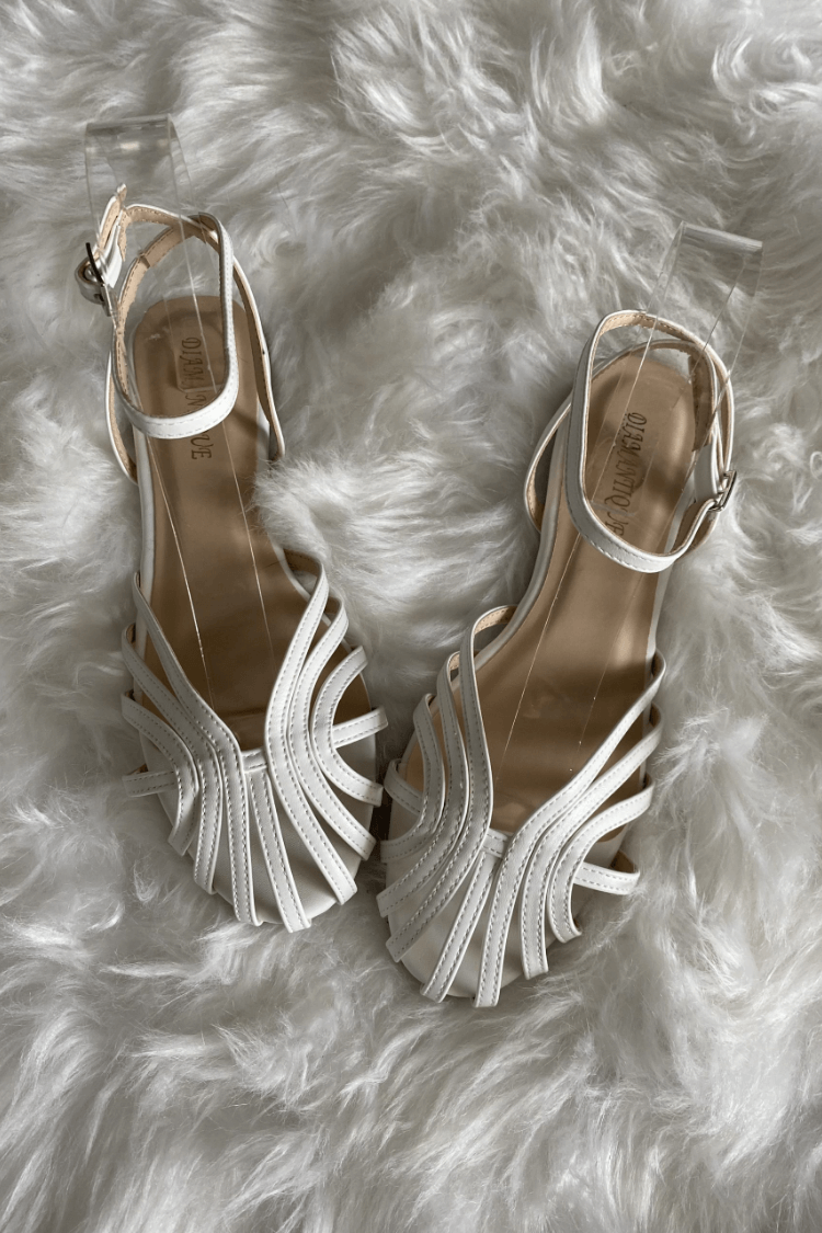 Vittoria | Golden Jewelled Sandals