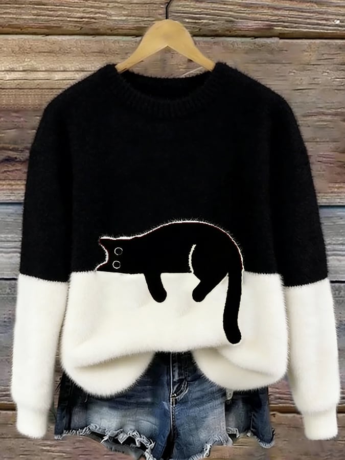 Jitka | Hřejivý oversized svetr