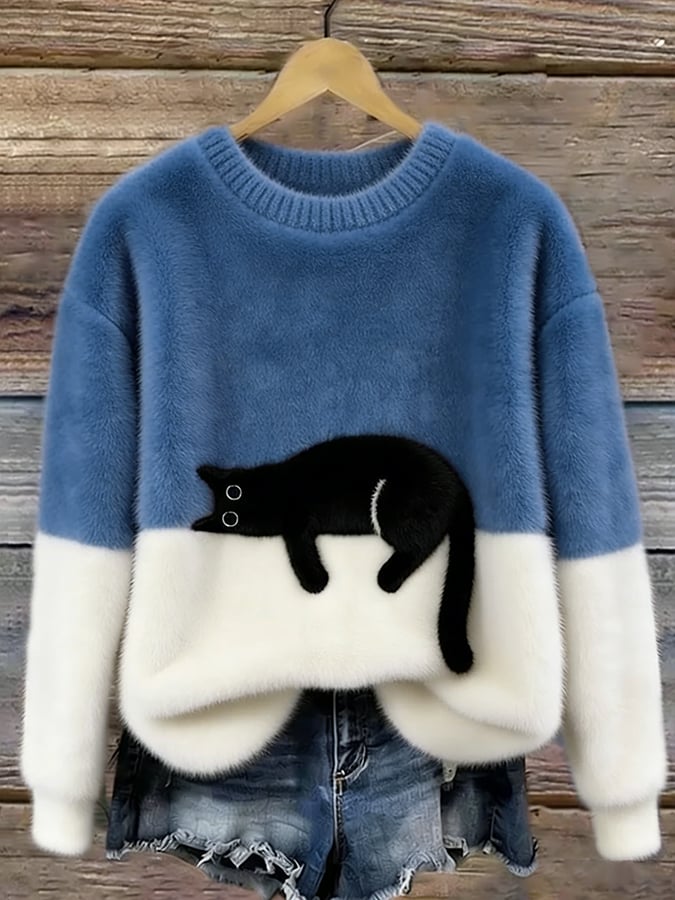 Jitka | Hřejivý oversized svetr