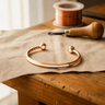 Lucia & Mila Copper Bracelet - White Vein