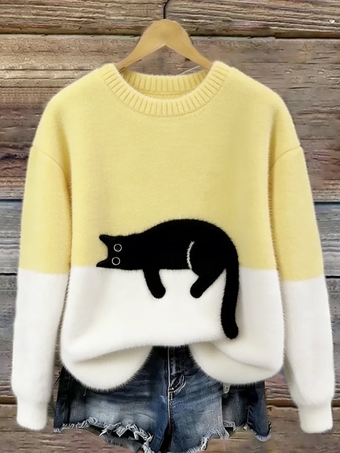 Jitka | Hřejivý oversized svetr