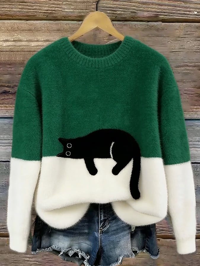 Jitka | Hřejivý oversized svetr