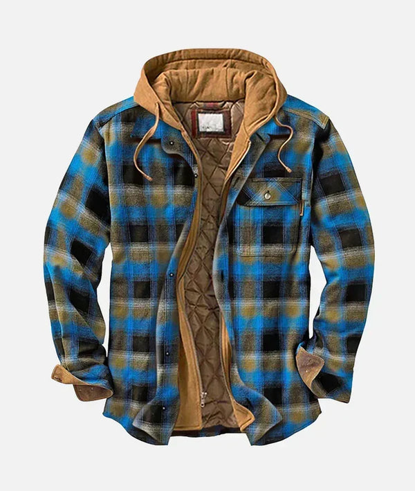 Lorenzo | Check Patchwork Jacket