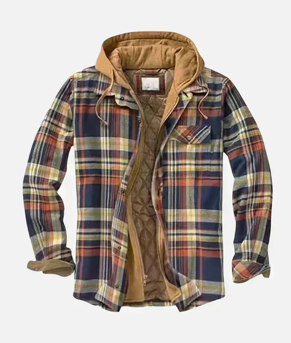 Lorenzo | Check Patchwork Jacket