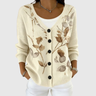 Patrizia | Button-Up Knit Jacket