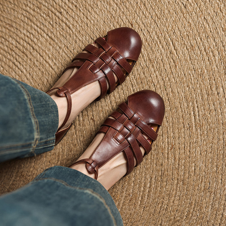 Solene - Leather Orthopaedic Ballet Flats