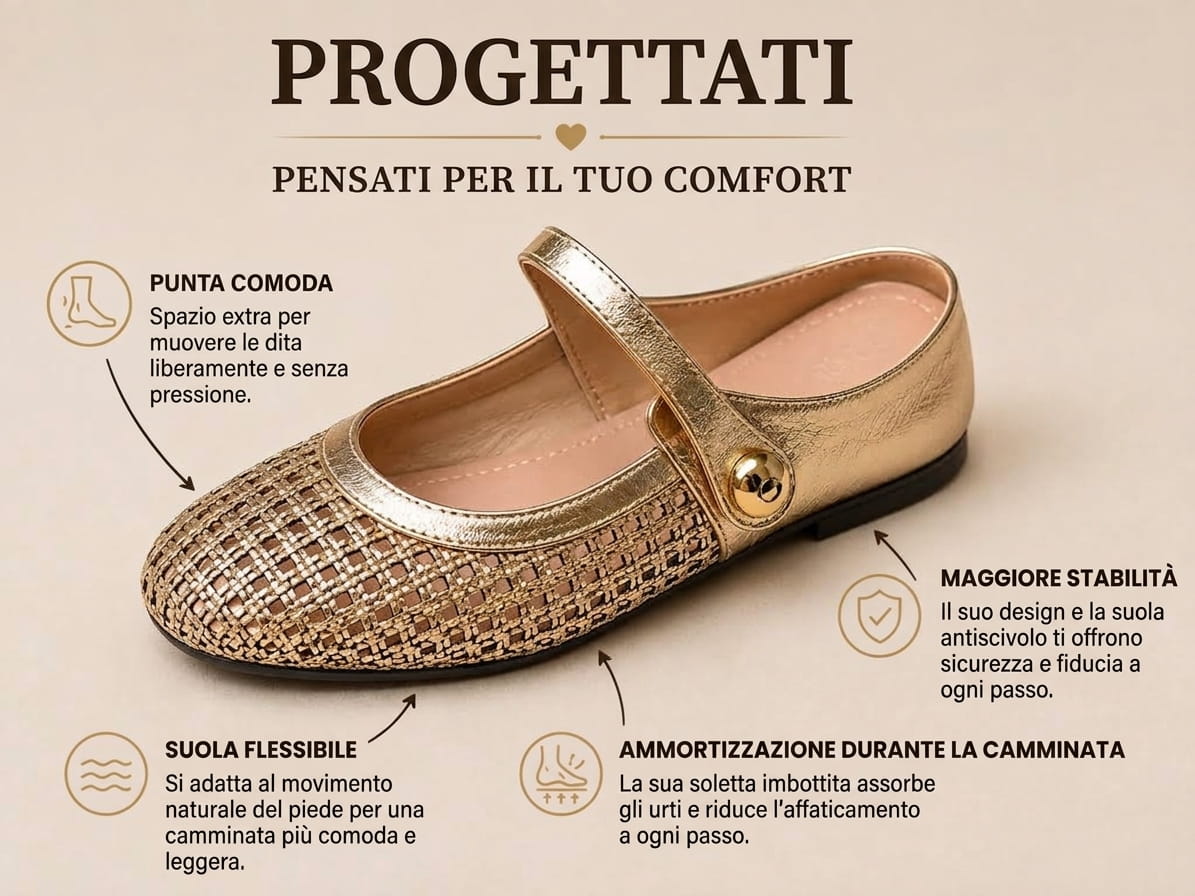 Luna | Elegant Ballet Flats