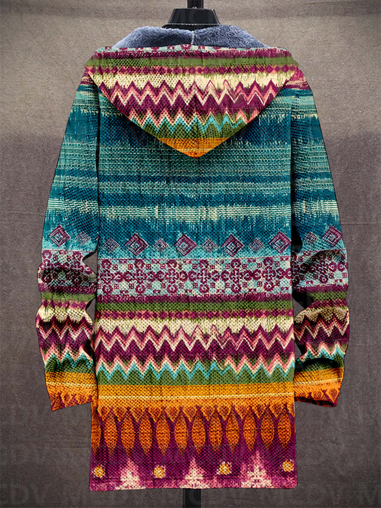 Simona | Umělecký kardigan s kapucí