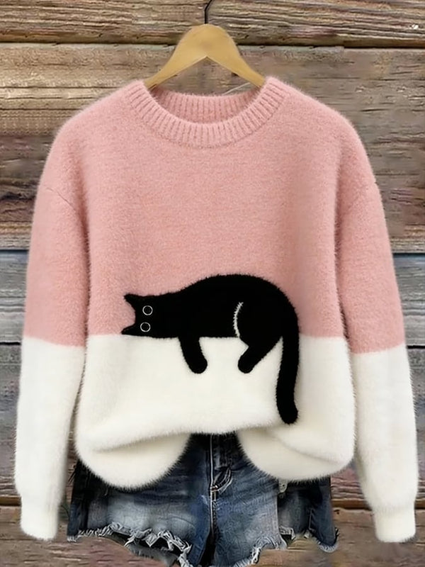 Jitka | Hřejivý oversized svetr