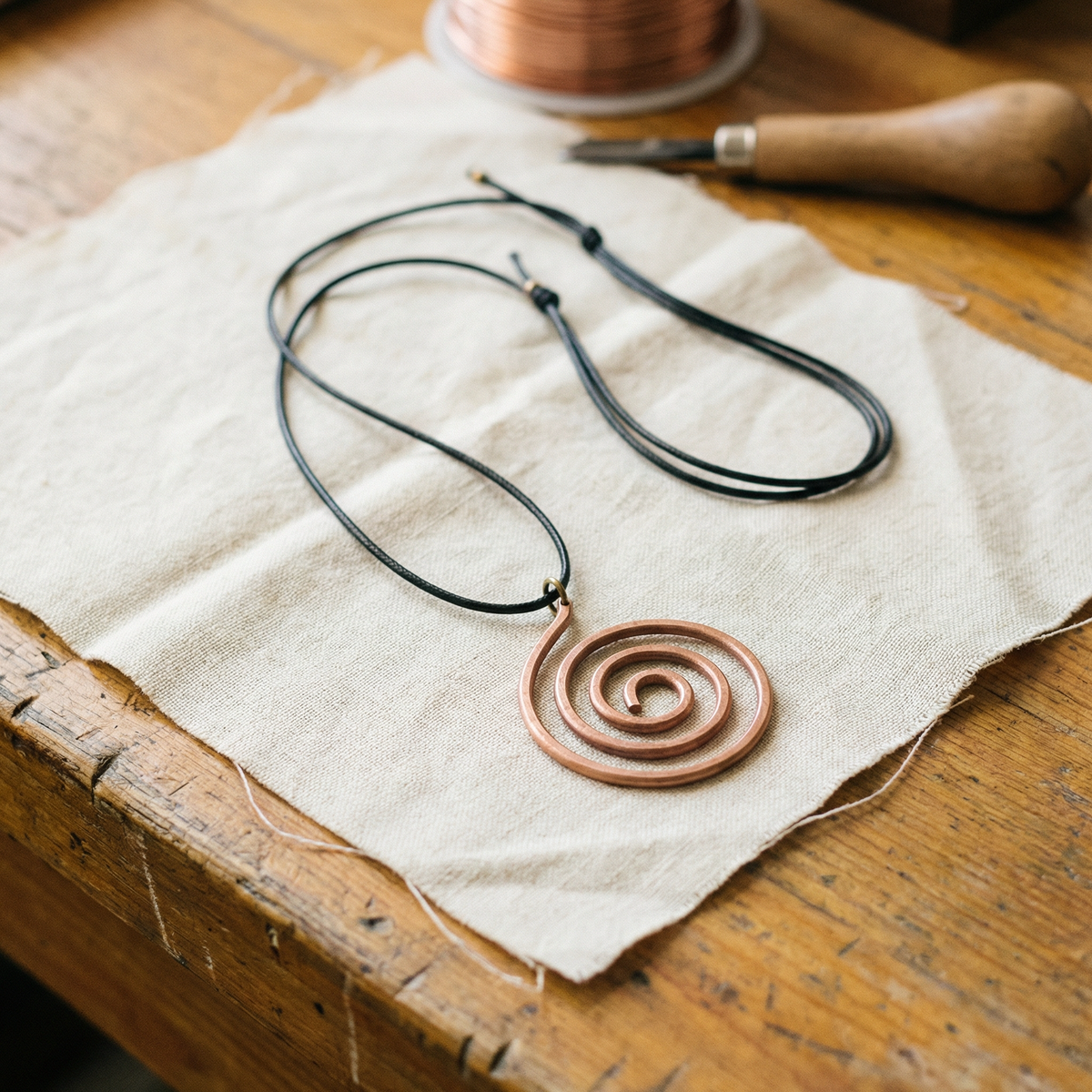 Lucia & Mila Copper Necklace - Mesa