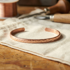 Lucia & Mila Copper Anklet - Sand