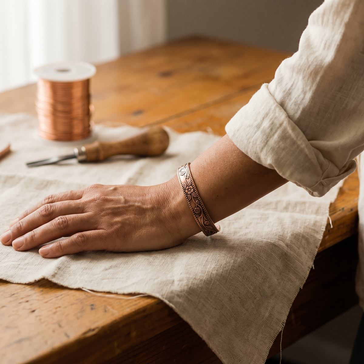 Lucia & Mila Copper Bracelet - Knell