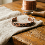 Lucia & Mila Copper Bracelet - Wildflower