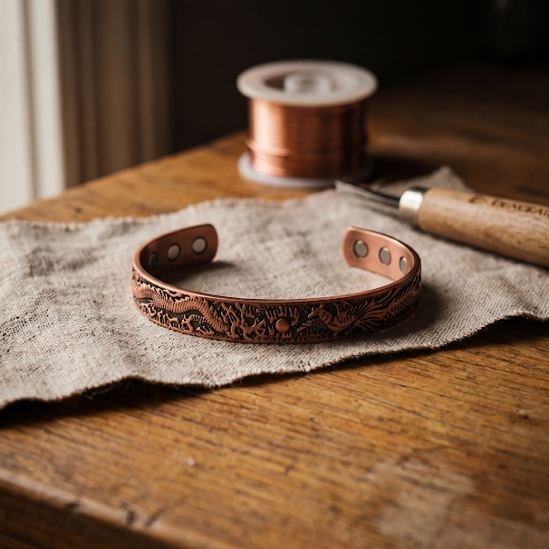 Lucia & Mila Copper Bracelet - Loam