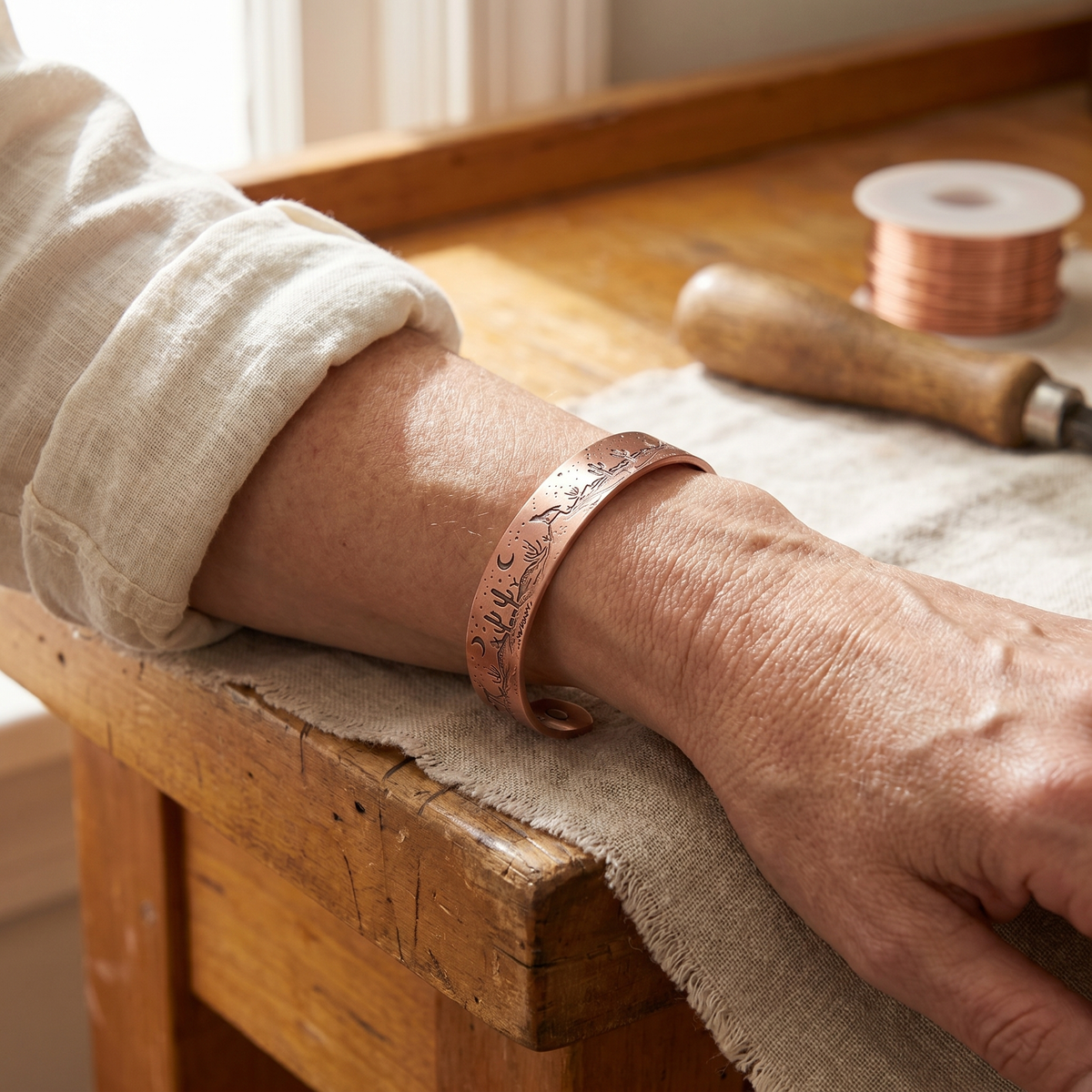 Lucia & Mila Copper Bracelet - Cove