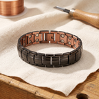 Lucia & Mila Men's Copper Bracelet - Ochre