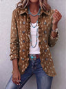 Pasqualina | Animal Print Jacket with Ruffles