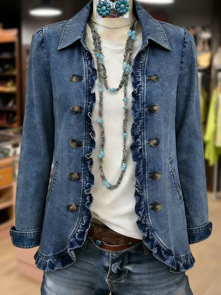 Filomena | Jacket with Ruffles