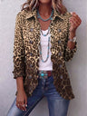 Gina | Leopard Jacket with Ruffles